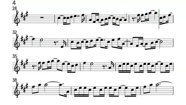 REACHIN' OUT Alto Sax Lower Range Sheet Music Backing Track Partitura Gary Valenciano