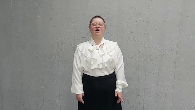 Художественное чтение, Уварова Вера - мелодекламация "Молитва"