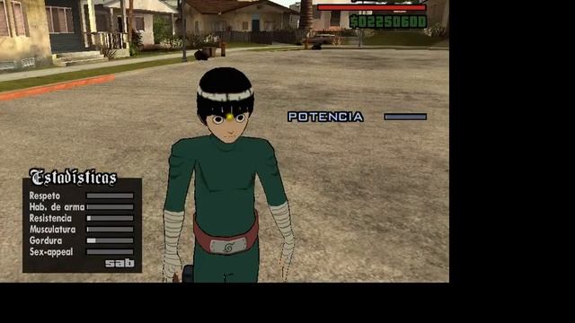 skins de naruto y poderes gta san andreas pc