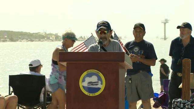 Kitty Hawk Arrival Ceremony