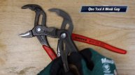 Knipex 85 01 250 Smart Grip Water Pump Pliers with Automatic Adjustment
