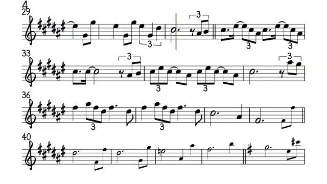 That's All Michael Buble Alto Sax Sheet Music Backing Track Partitura