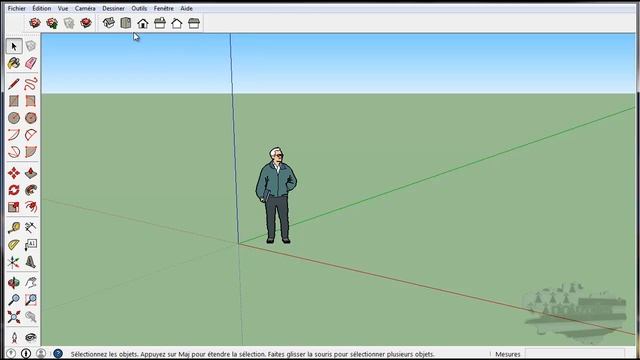 tuto google sketchup télécharger et personnaliser sont interface