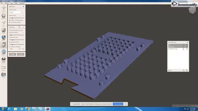 Meshmixer Tutorial 12  Boolean difference