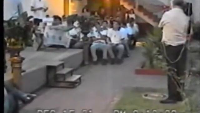 Promoción Electricidad-Electrónica. 2001.E.F.O. Acto entrega diplomas.