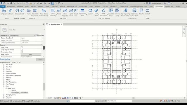 Heating with Cooling: How to set View Template
