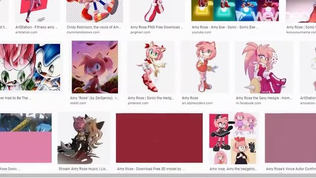 Amy rose google speedrun