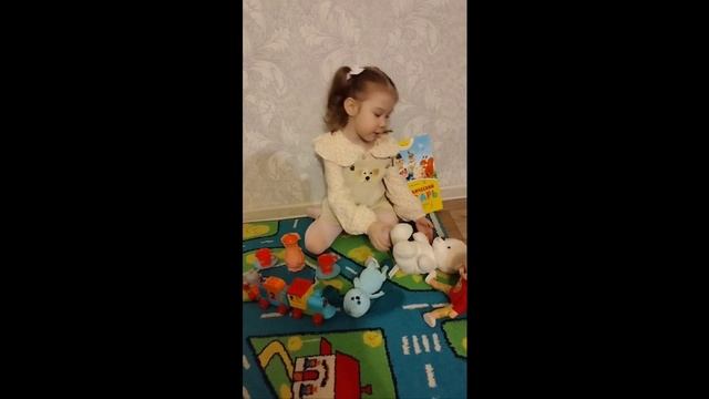 А.Барто. Я выросла. Читает Абильева Амелия, 3 года