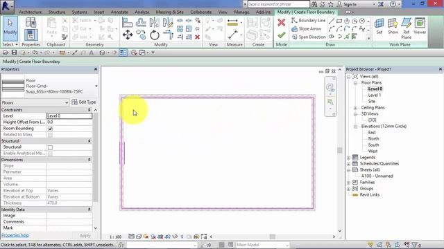 Module 4: Unit 5: Revit Architecture: Floors