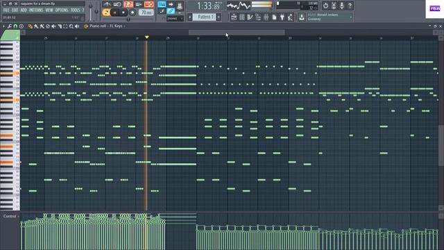 Requiem For a Dream Piano Cover in FL Studio 12 | Feisty Beats