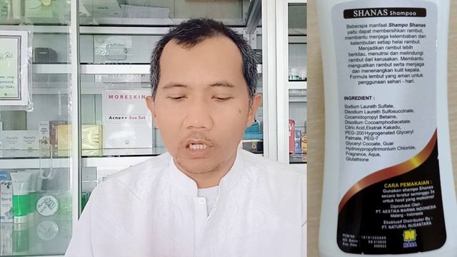 SHANAS SHAMPOO NASA PLUS GLUTATHIONE WITH EKSTRAK KAKADU PLUM DAILY HAIR SHINE
