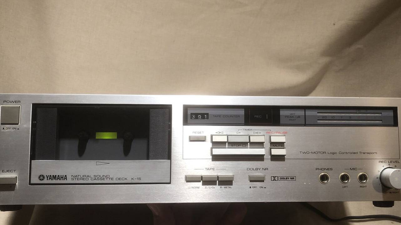 Стереокассетная дека Yamaha Natural Sound Stereo K-15-Япония-1984-год