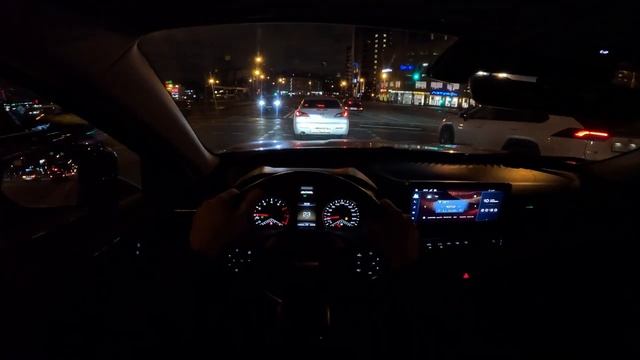 2023 Haval Jolion / Хавал Джолион 1.5 турбо робот 143 л.с. | Ночной тест-драйв от первого лица