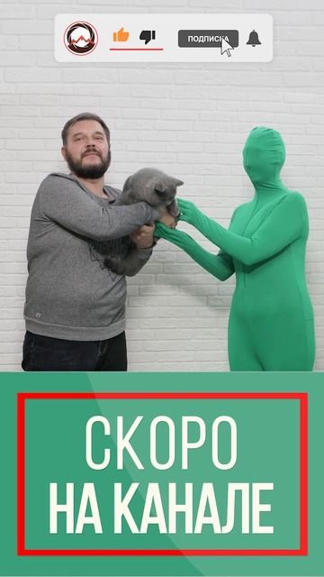 бэкстейдж с обзора костюма хромакей Фотоквант #Shorts