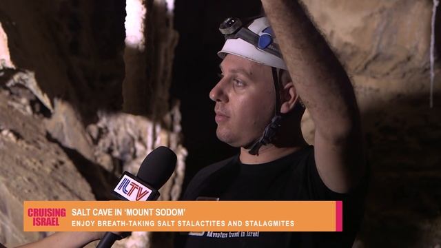 An underground adventure in a Salt Cave at Mount Sodom