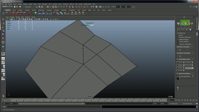 Quad Draw trick to create triangles (no audio)