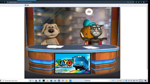 Collabs Talking Tom and Ben News HD on Scratch