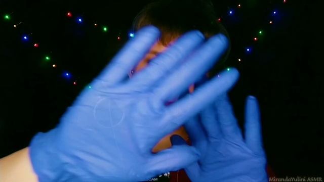 АСМР  Перчатки для твоей разрядки ASMR Gloves and hand movements