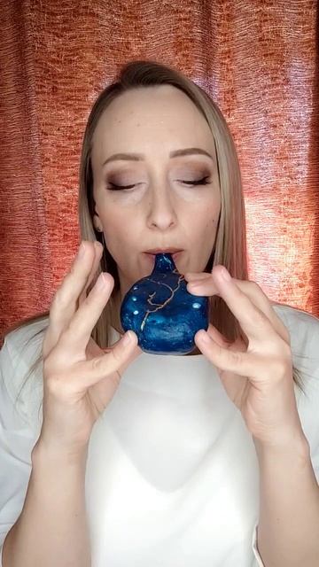 Окарина из самозатвердевающей массы для лепки. "Улетай на крыльях ветра" на окарине.