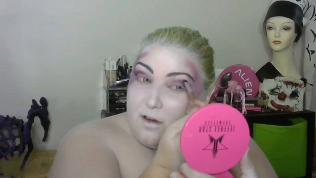 Arachne from SMITE Cosplay Makeup Process