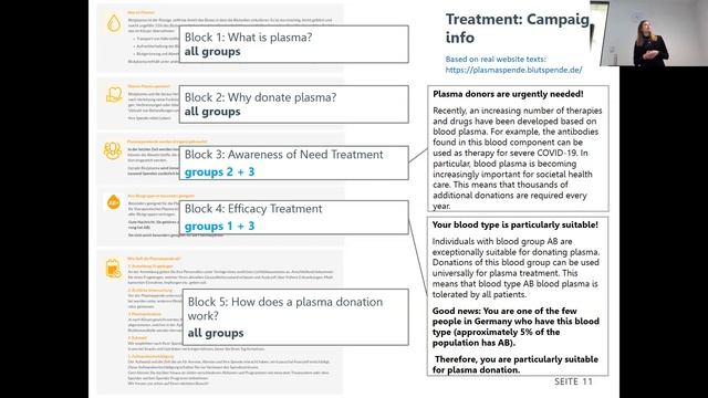 Research Cooperation Health Marketing: Conversion of whole blood donors to plasma donors