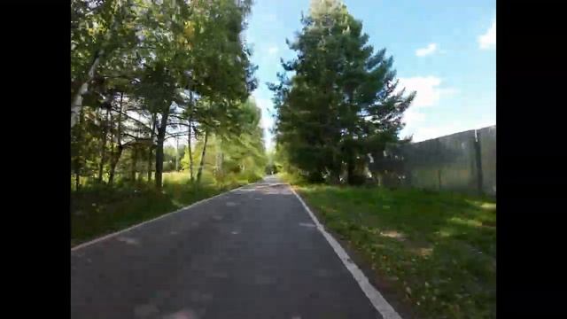 Поездка в Назарьево на велосипеде. 140км.