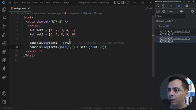 JavaScript Básico ao Avançado - 1102 - Concatenação