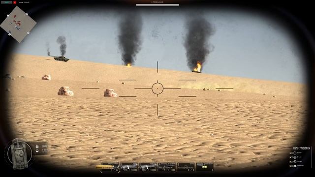 Defending Against A MASSIVE HORDE Of T72s (Editor Battle)
