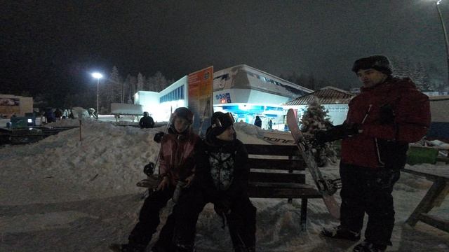 На горе Белая: Зимний отдых в наших краях
