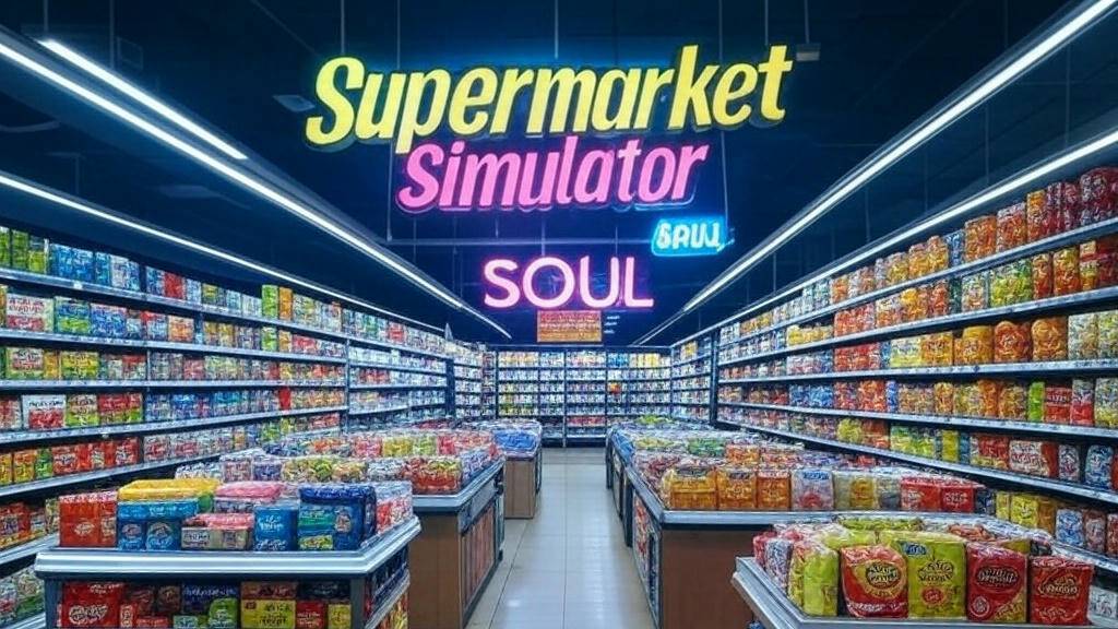 #Supermarket Simulator: Аниме-Рейв с SOUL!