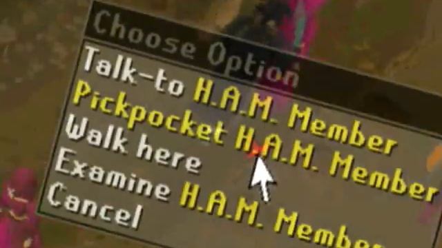 Thieving At H.A.M