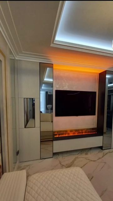 Электрический очаг Schones Feuer 3D FireLine 1500 в реализованном проекте