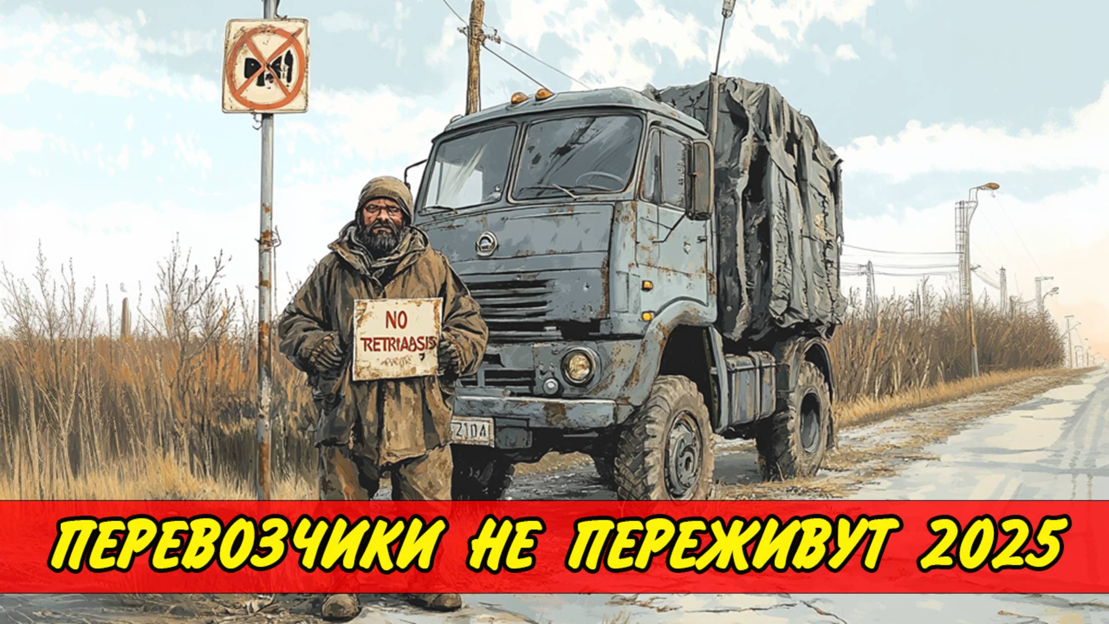 ШАНСОВ НЕТ ⛔ КРИЗИС В ГРУЗОПЕРЕВОЗКАХ... 🤔 Как Я выживаю? КАМАЗ дальнобой