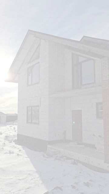 Двухэтажный дом из газобетона 200 м² в д.Бугры 2022 #строительство #домов #коттеджей #спб #СтройДом