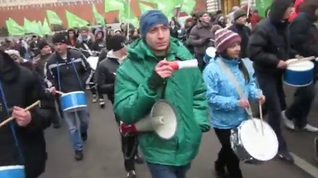 Москва День Конституции Марш барабанщиков 2