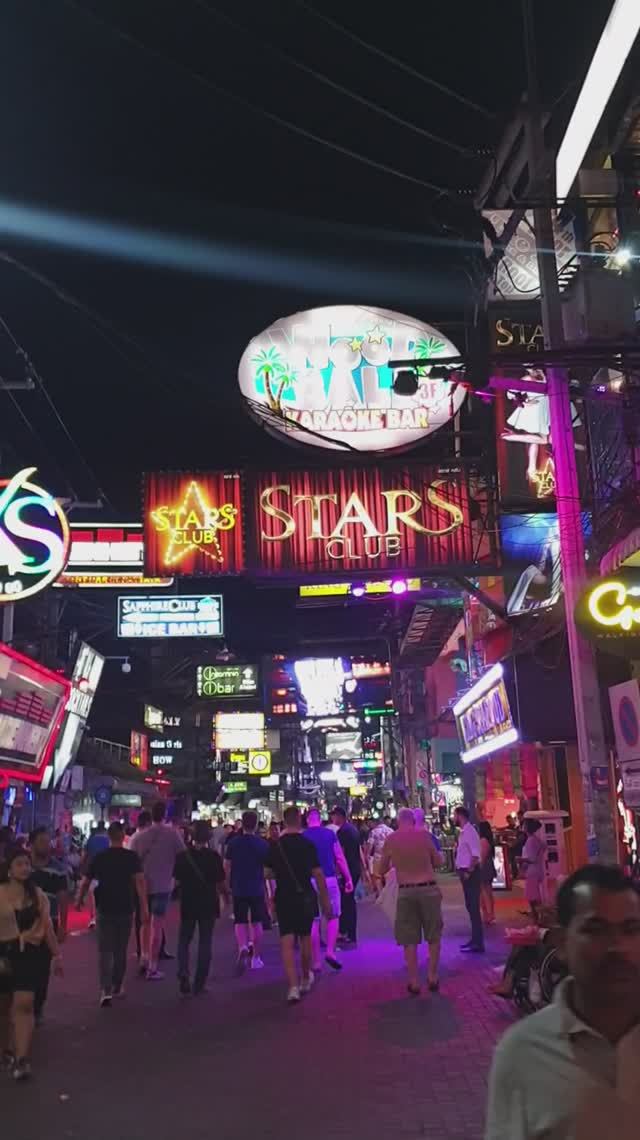 Walking Street Паттайя. Таиланд