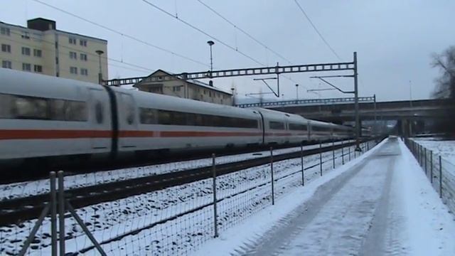 ICE _Kiel Hbf - Zürich HB_05.01.2009