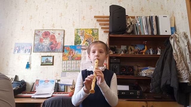 ах вы сени Сергеева Мария 1 кл