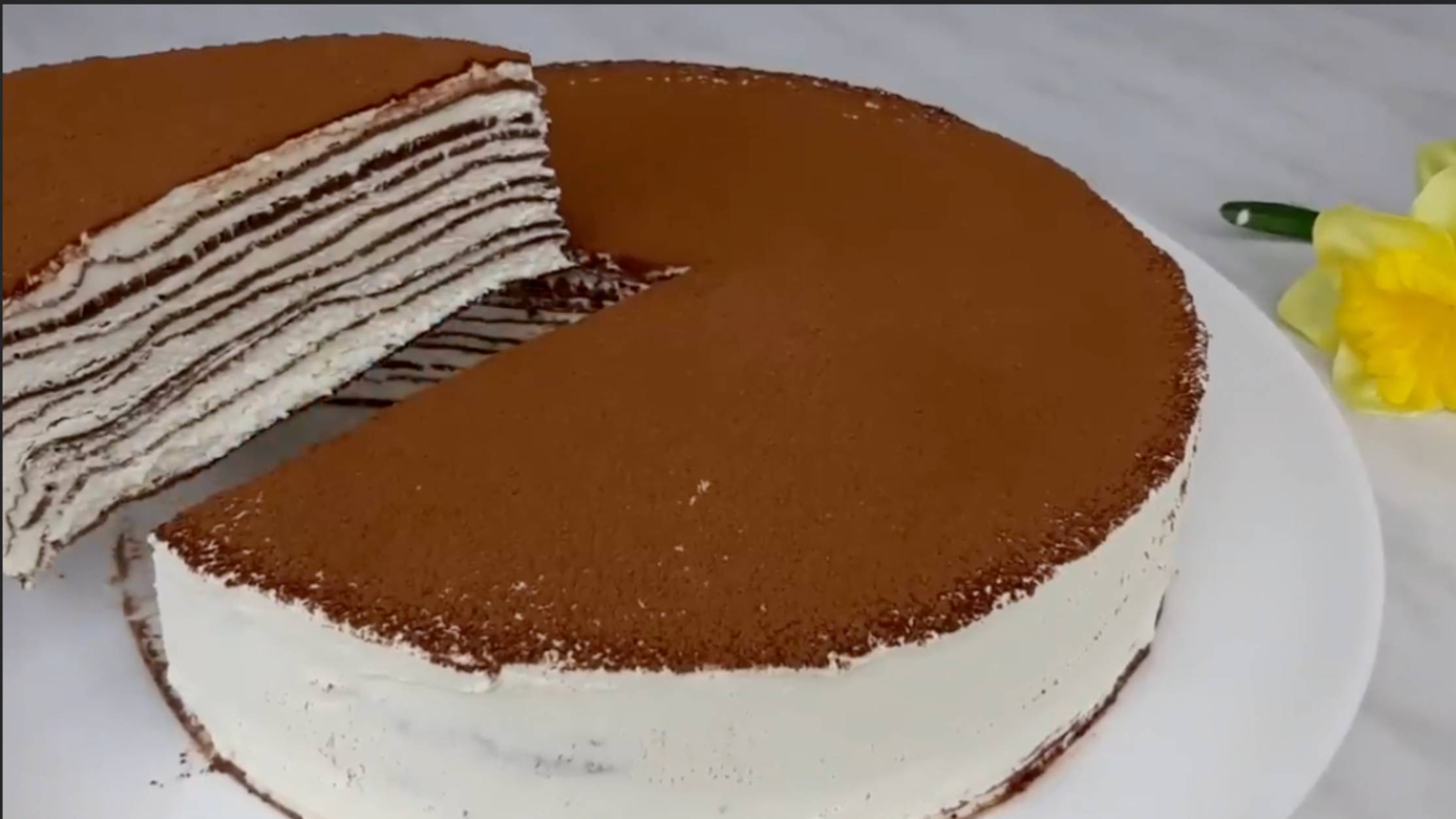 Только 2 яйца! Торт настолько вкусный, что я готовлю его каждый день! 🍰✨
