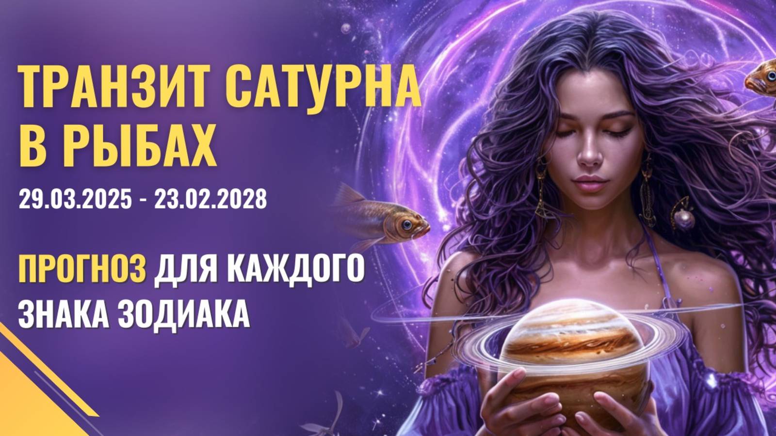 Транзит Сатурна в Рыбах для каждого знака зодиака.