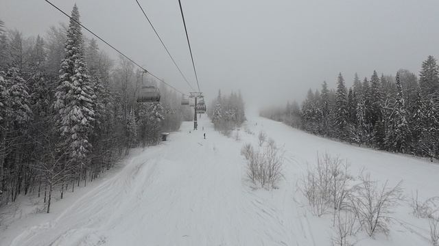 Зимняя сказка: Мы катались на горе Белая