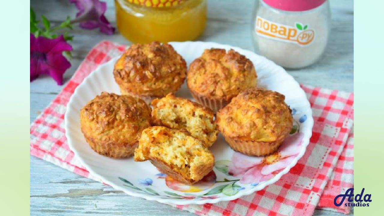 СВЕРХВКУСНО! ДИЕТИЧЕСКИЕ ТЫКВЕННЫЕ КЕКСЫ