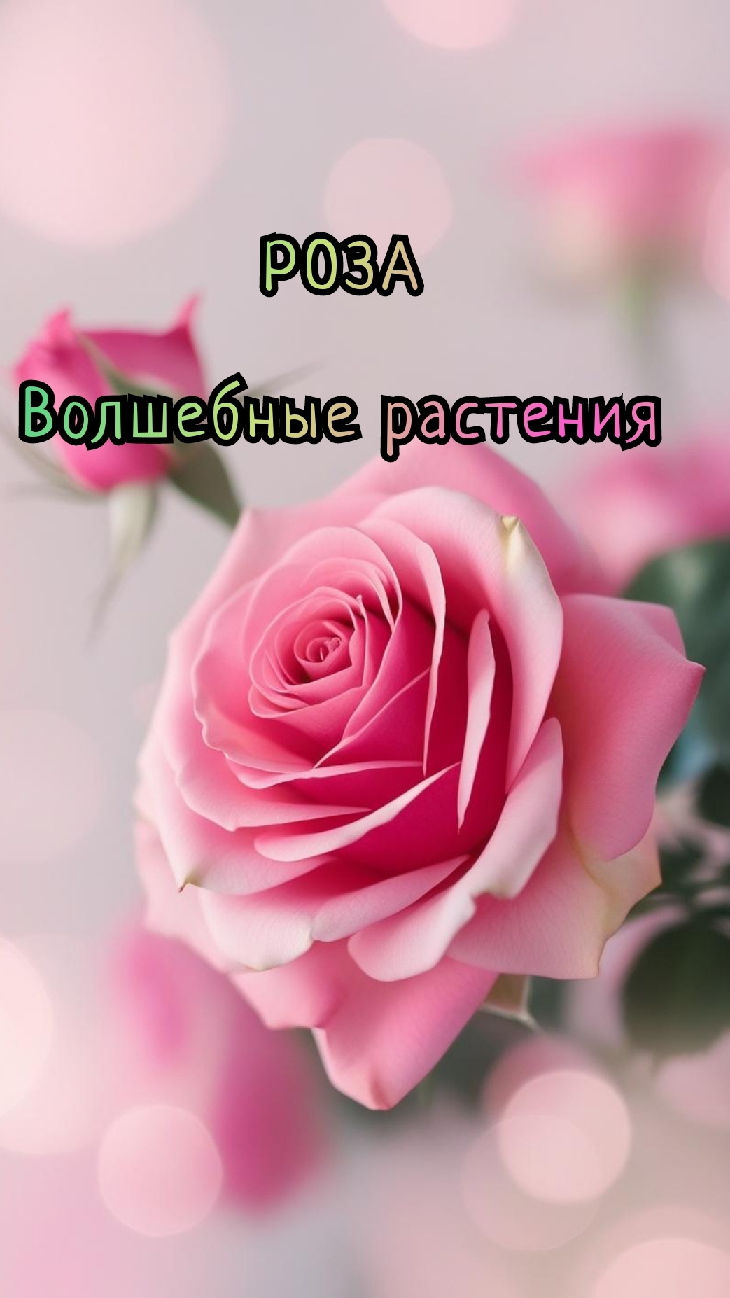 РОЗА - волшебные растения
