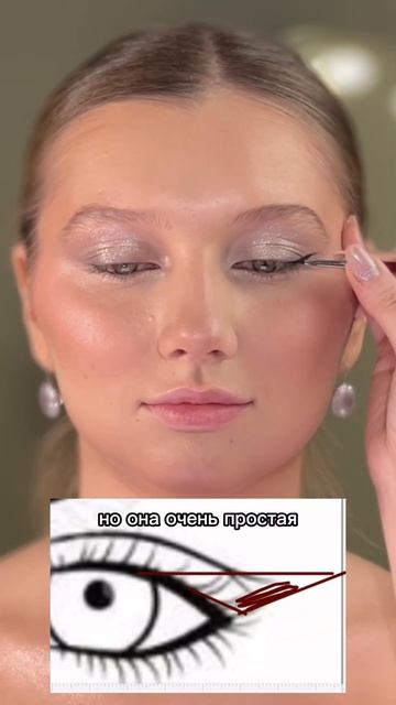 Схема для стрелок, которую ты точно сможешь повторить  больше уроков в моем тгк KULIKOVA