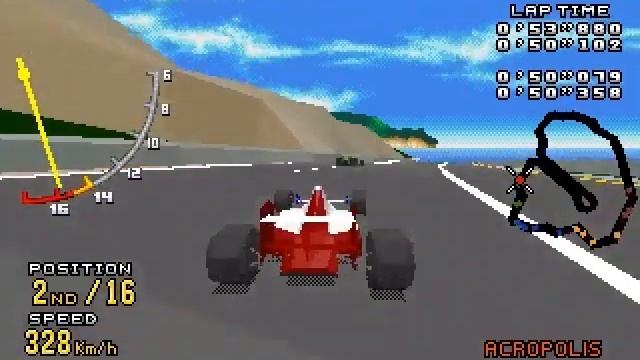 Virtua Racing Deluxe 32X Replay ~ Acropolis ~ Formula