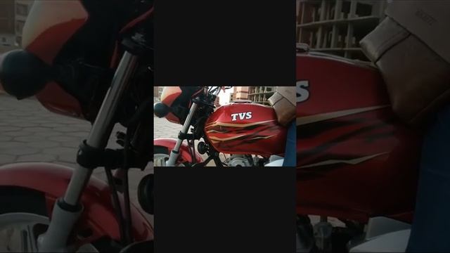 تجربه قياده موتوسيكل TVS الهندى