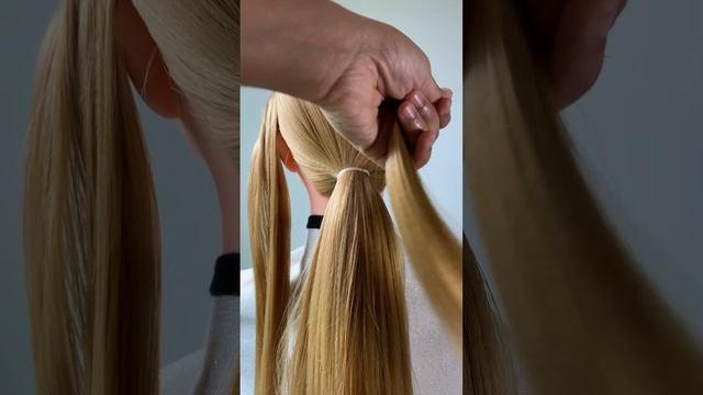 Stylish ponytail #ponytail #ponytailhairstyle #cutehairstyles #cute