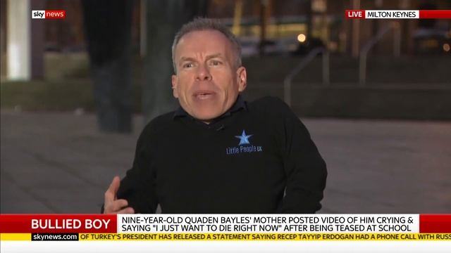 Warwick Davis: video of bullied boy 'deeply saddening'