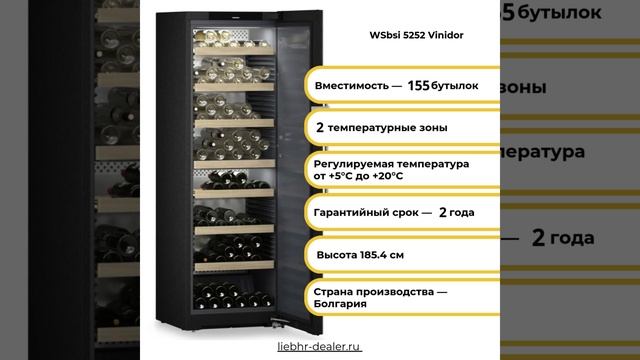 Винный шкаф Liebherr WSbsi 5252 Vinidor