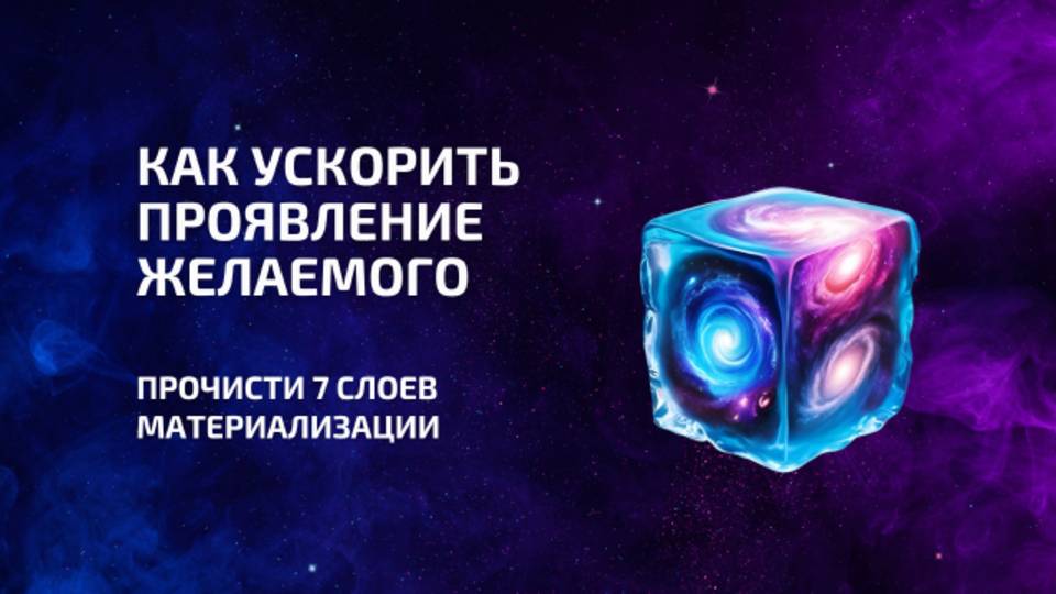 Ускорь проявление своего желания